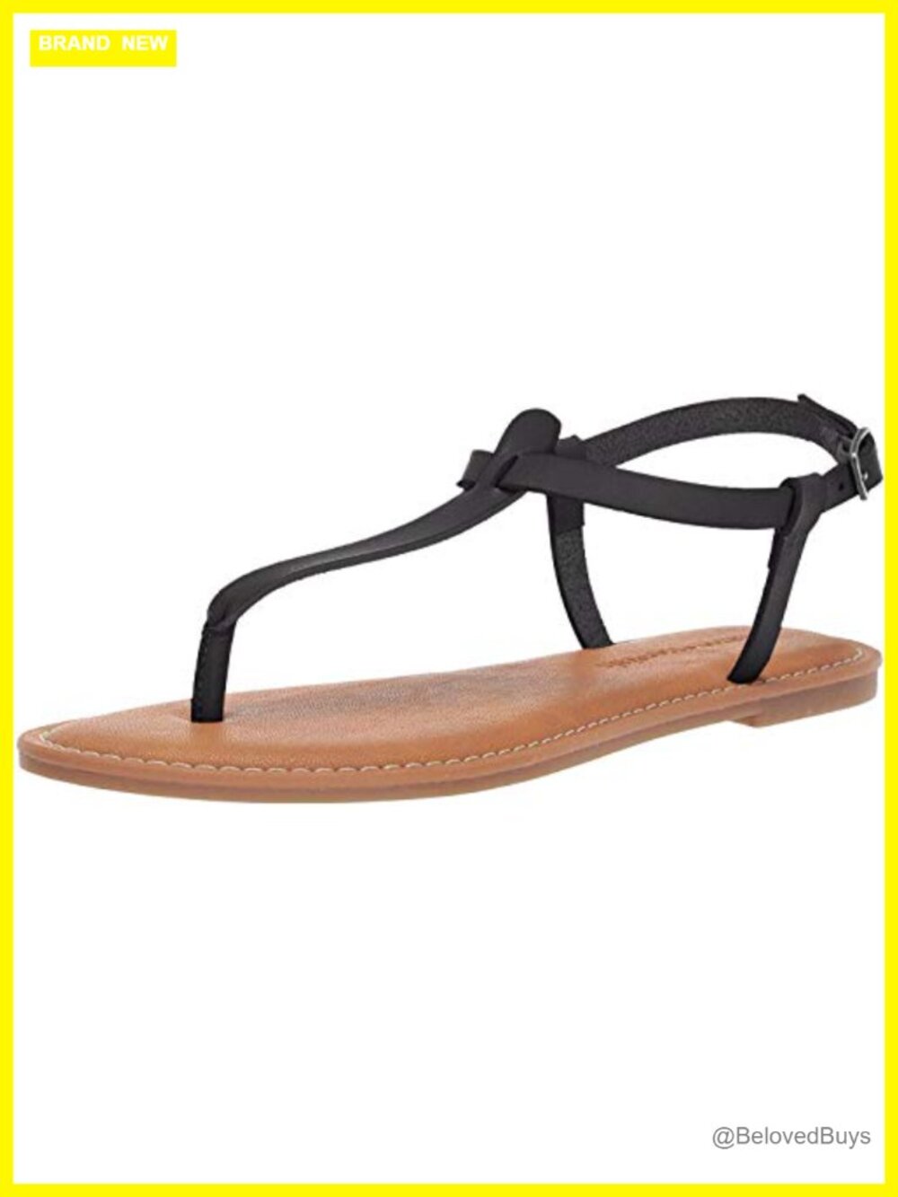 Women's Casual Thong Sandal with Adjustable Ankle Strap